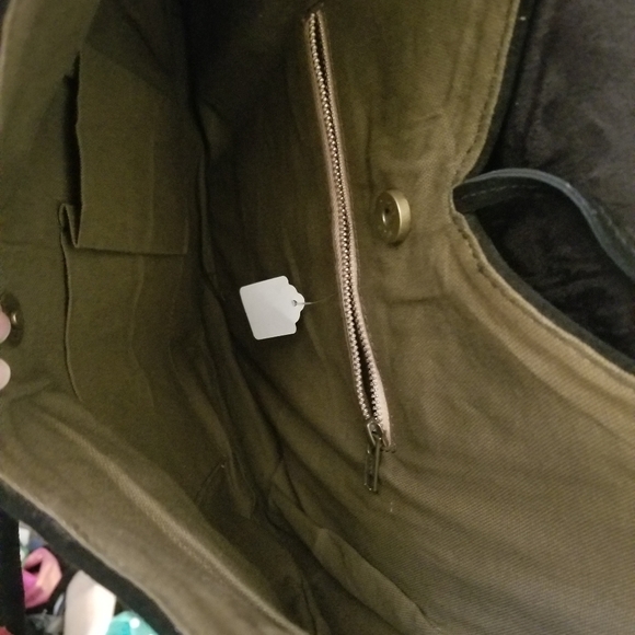 Boho Hobo suede leather purse - Picture 3 of 5